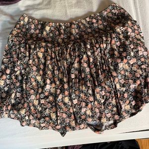 Forever 21 floral skort